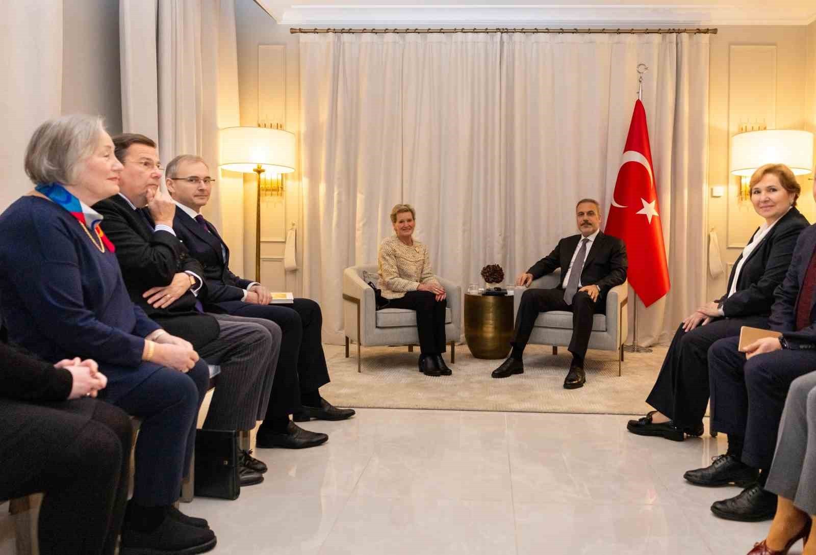 DIŞİŞLERİ BAKAN FİDAN, FİNLANDİYA’DA