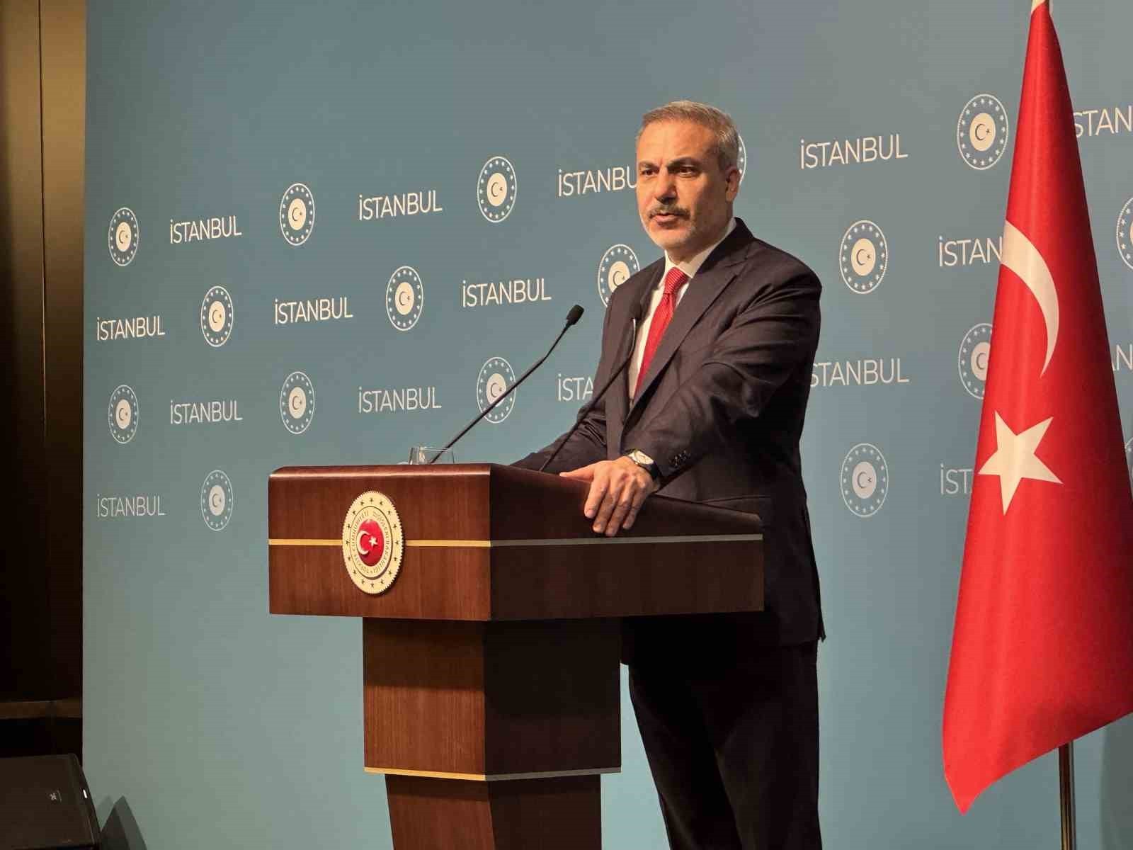 DIŞİŞLERİ BAKANI HAKAN FİDAN, İSTANBUL'DA KATILIMCI ÜLKELERİN DIŞİŞLERİ BAKANLARININ KATILIMI İLE...