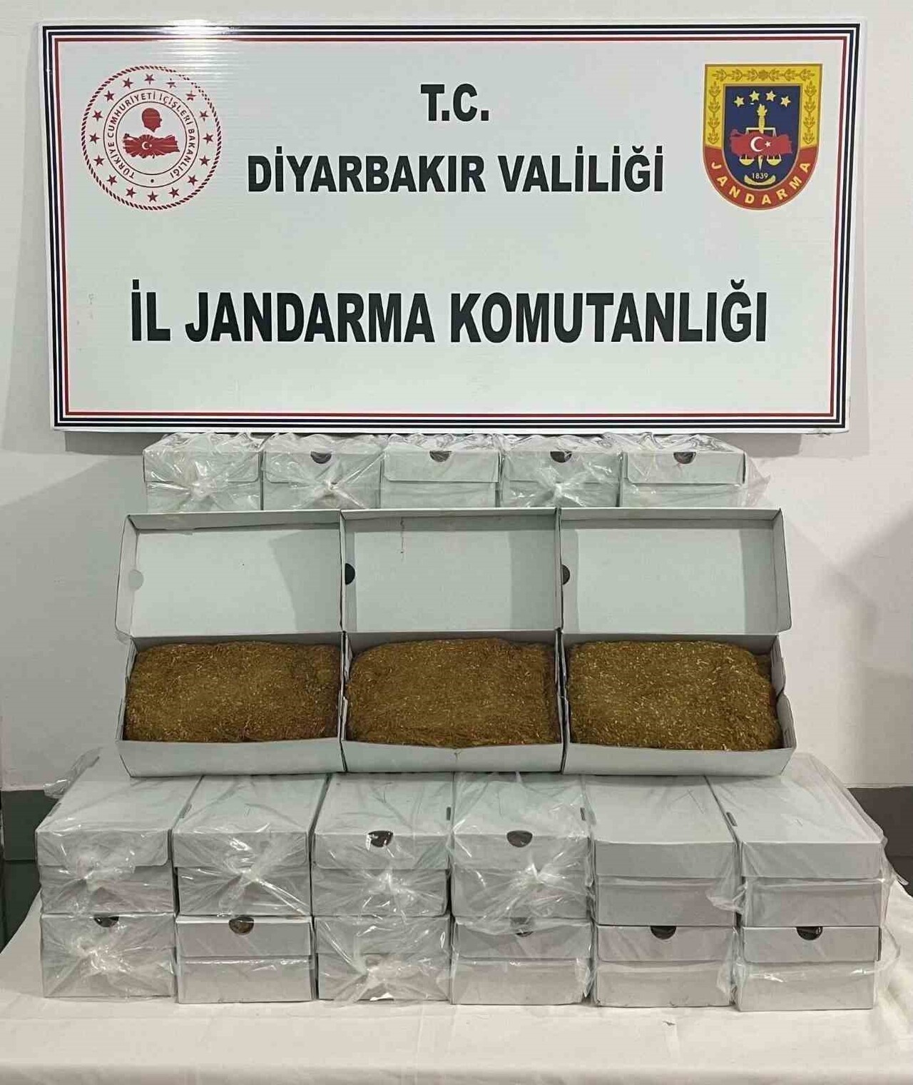 DİYARBAKIR İL JANDARMA KOMUTANLIĞI KAÇAKÇILIK VE ORGANİZE SUÇLARLA MÜCADELE ŞUBE MÜDÜRLÜĞÜ...