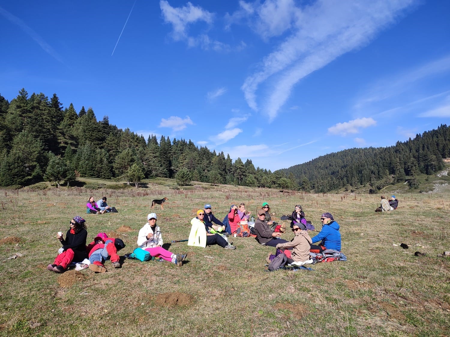 DOĞA TUTKUNLARI CAMİLİYAYLA KÖYÜ'NDE  YÜRÜYÜŞ YAPTILAR