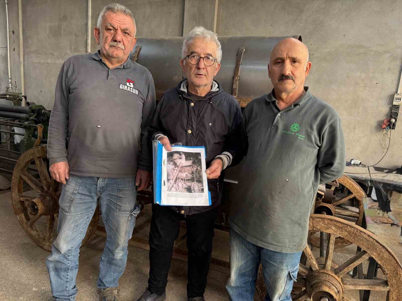 DÜNYANIN İLK PATOZU OLARAK BİLİNEN MAKİNENİN TADİLATI, GİRESUN KÜÇÜK SANAYİ SİTESİ’NDE FAALİYET...