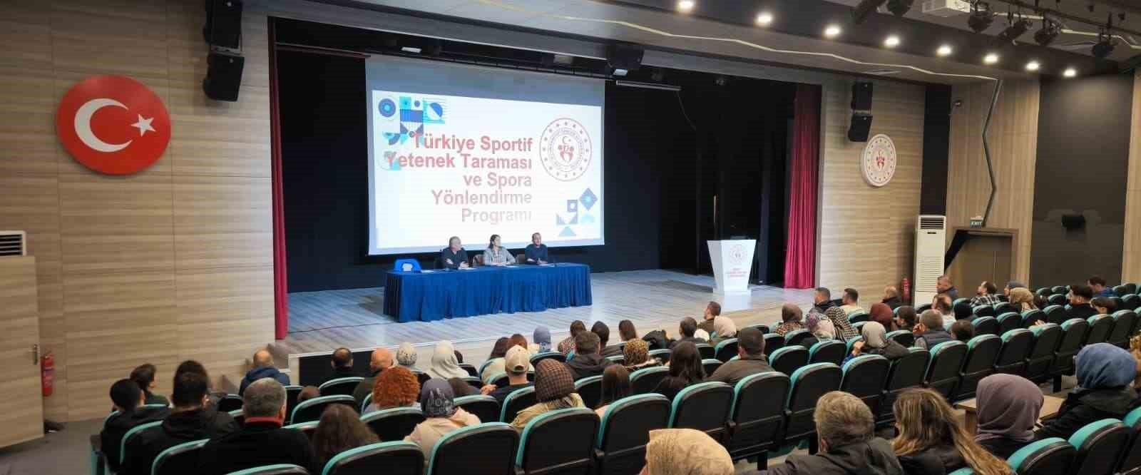 DÜZCE GENÇLİK VE SPOR İL MÜDÜRLÜĞÜ TARAFINDAN YÜRÜTÜLEN 2024-2025 SPORTİF YETENEK TARAMASI VE...