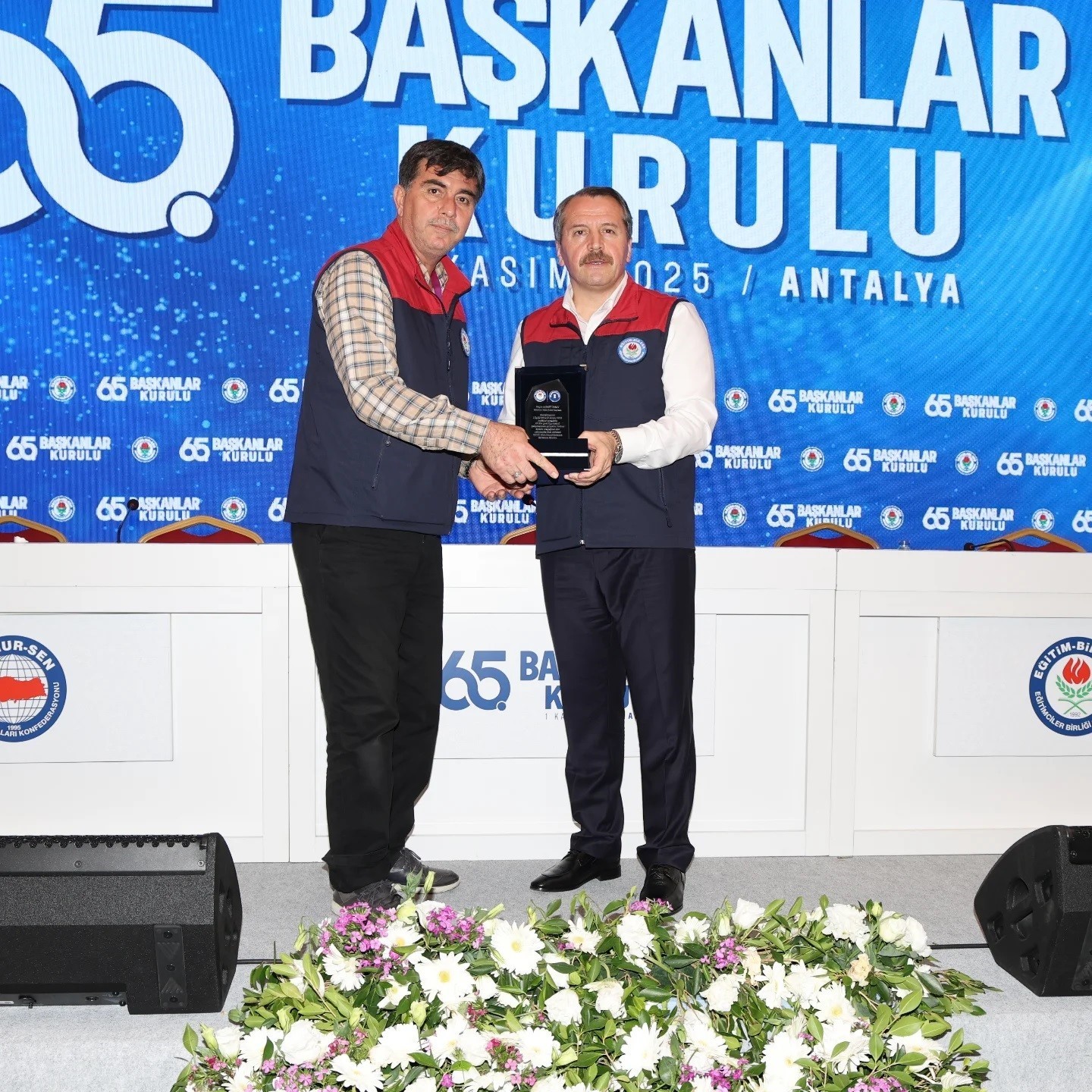 EĞİTİM-BİR-SEN MANİSA 1 NO’LU ŞUBE BAŞKANI AHMET YASAV, ANTALYA’DA DÜZENLENEN 20. TÜRKİYE...