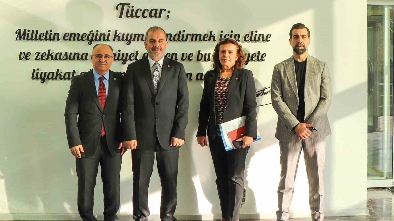 ELAZIĞ TİCARET VE SANAYİ ODASI, TÜRKİYE İŞ KURUMU ELAZIĞ İL MÜDÜRÜ ABDULLAH BALCI VE KURUM...