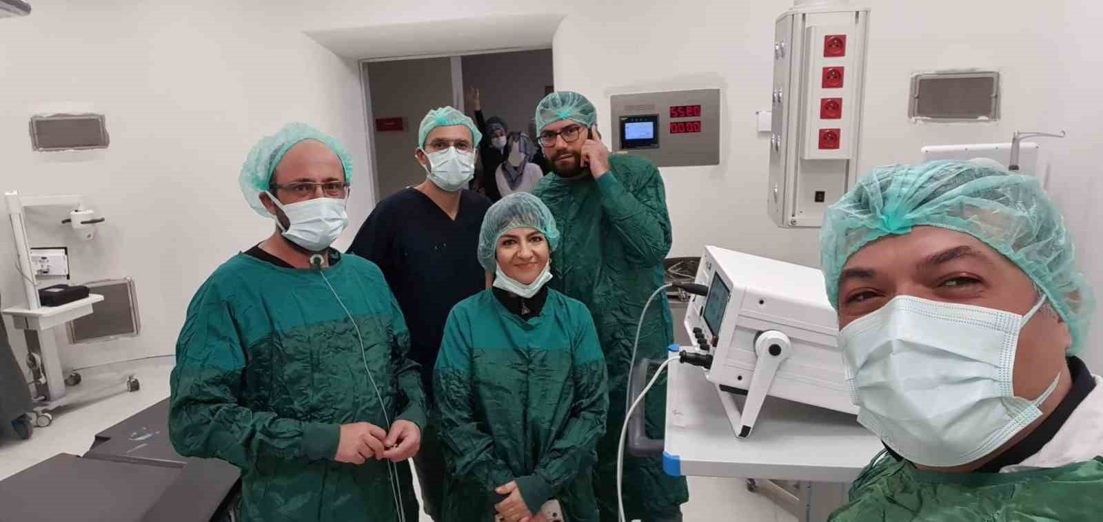 ERZİNCAN’DA İLK EKT UYGULAMASI BAŞARIYLA GERÇEKLEŞTİRİLDİ