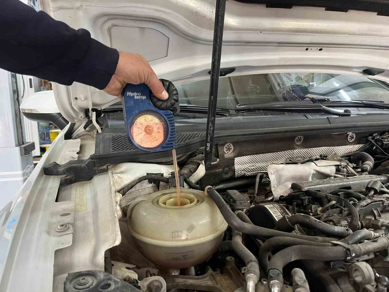 ESKİŞEHİR’DE MOTOR TAMİRİ YAPAN OSMAN SAN İSİMLİ TAMİRCİ KIŞ ÖNCESİ ANTİFRİZ BAKIMI HAKKINDA...