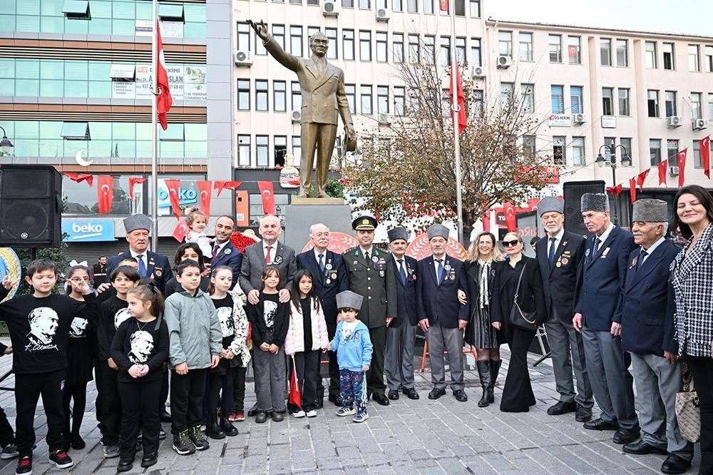 GAZİ MUSTAFA KEMAL ATATÜRK’ÜN EBEDİYETE İRTİHALİNİN 87. YIL DÖNÜMÜ DOLAYISIYLA GAZİOSMANPAŞA’DA...