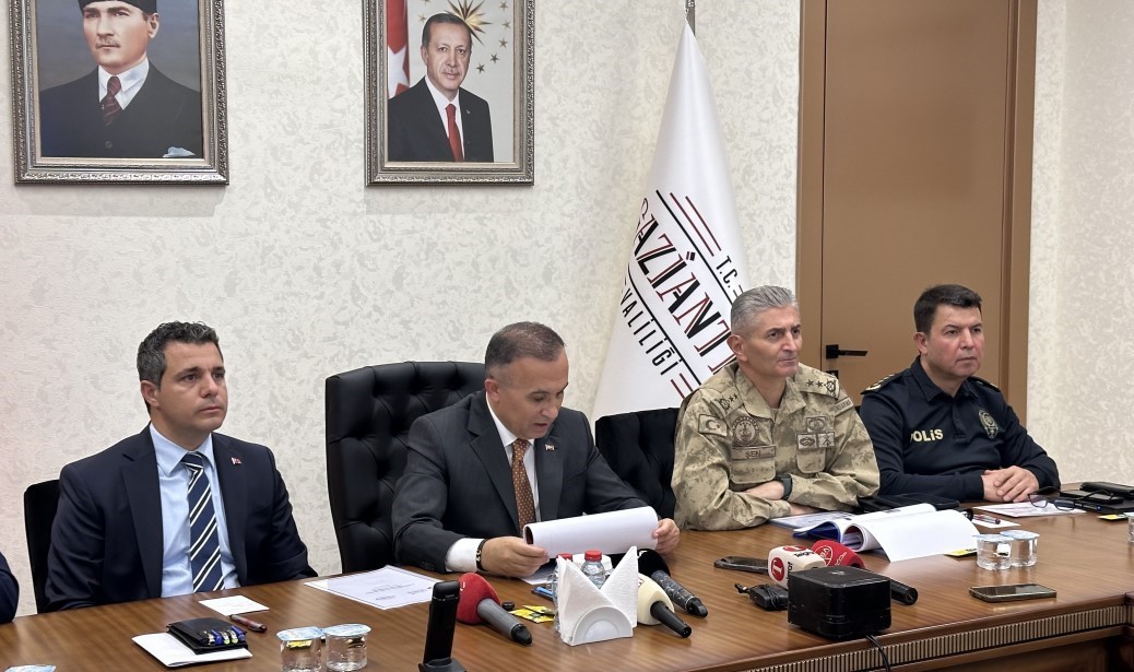 GAZİANTEP'TE 2025 YILININ 10 AYLIK ASAYİŞ BİLANÇOSU AÇIKLANDI