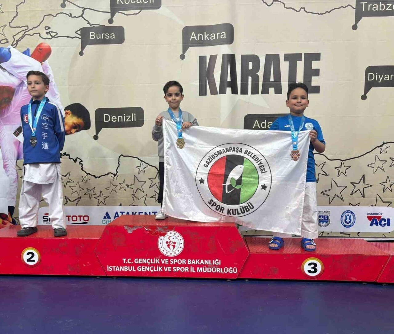 GAZİOSMANPAŞA BELEDİYESİ SPOR KULÜBÜ SPORCUSU KAAN AYAZ TAC, SPOR TOTO TÜRKİYE YILDIZLAR LİGİ KATA...