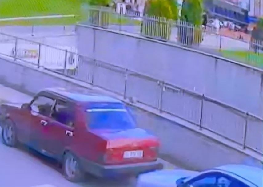 GÜVENLİK KAMERASI GÖRÜNTÜSÜ (OLAY ANI)