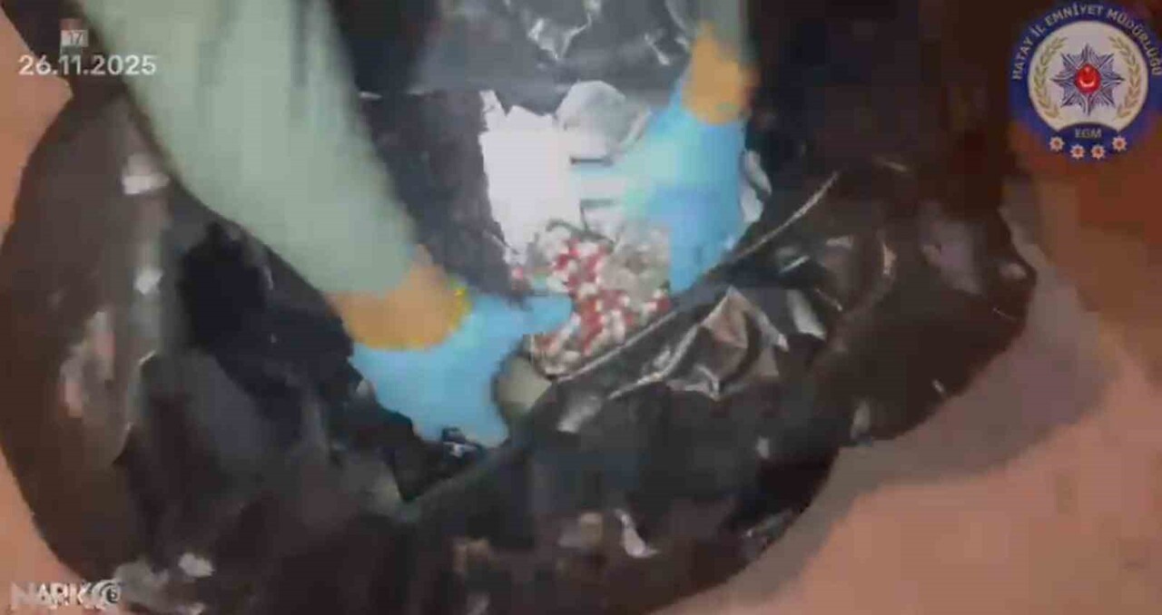 HATAY'DA UYUŞTURUCU OPERASYONU; 2 TUTUKLAMA