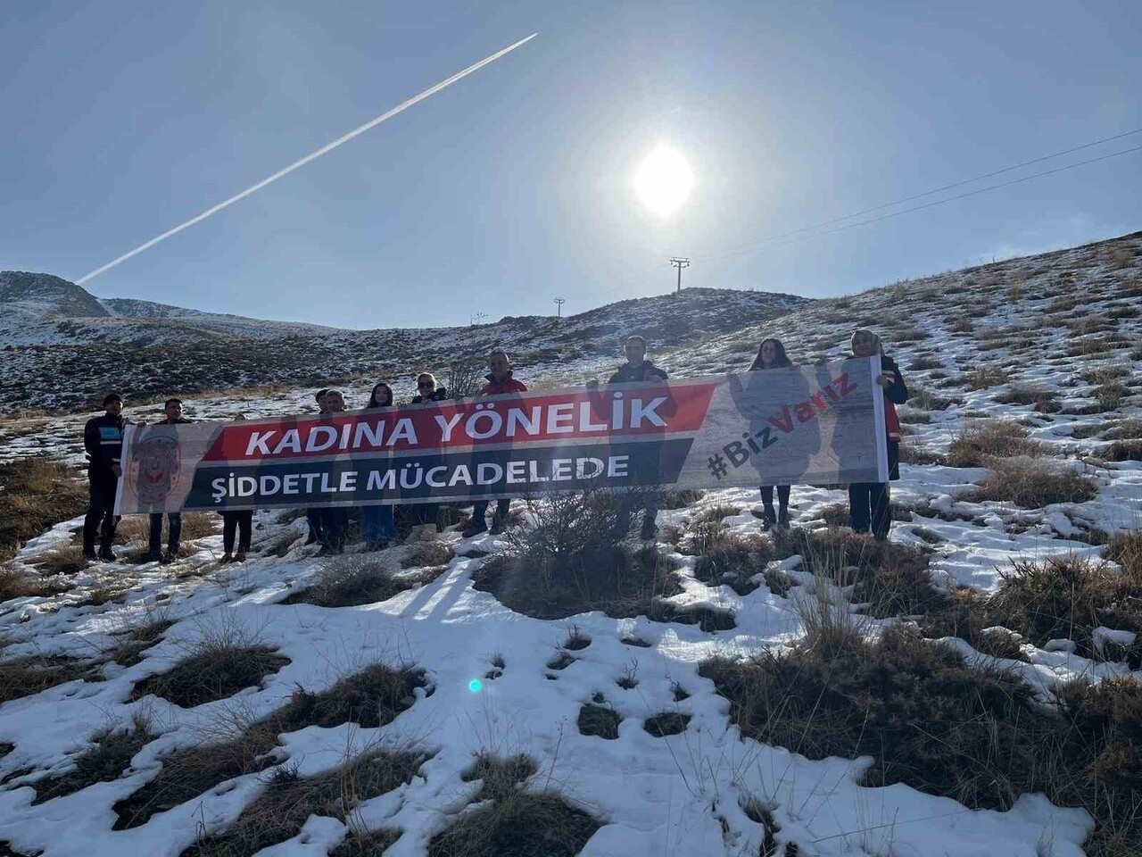 HAZARBABA DAĞI’NDA KADINA YÖNELİK ŞİDDETE KARŞI FARKINDALIK ETKİNLİĞİ DÜZENLENDİ. ELAZIĞ AİLE VE...