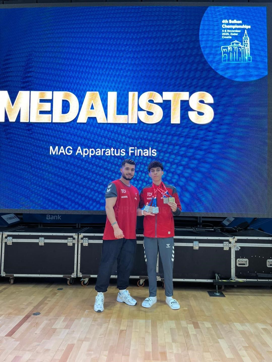 HIRVATİSTAN'IN ZADAR KENTİNDE DÜZENLENEN BALKAN ŞAMPİYONASI FİNALLERİ'NDE KAYSERİLİ SPORCULAR...