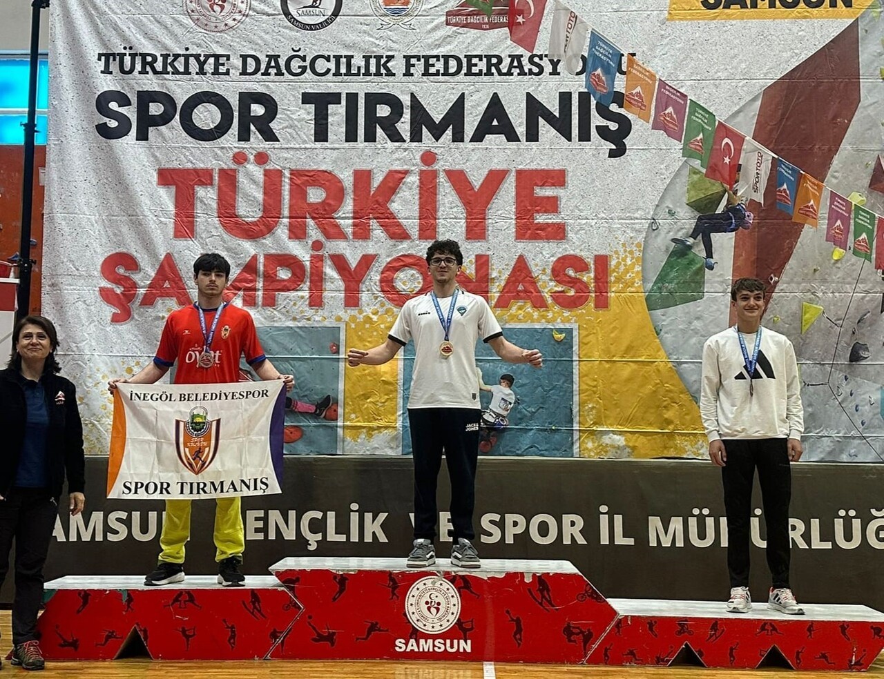 İNEGÖL BELEDİYE SPOR KULÜBÜ SPOR TIRMANIŞ SPORCULARI, SAMSUN’DA DÜZENLENEN MÜSABAKALARDA İKİ AYRI...