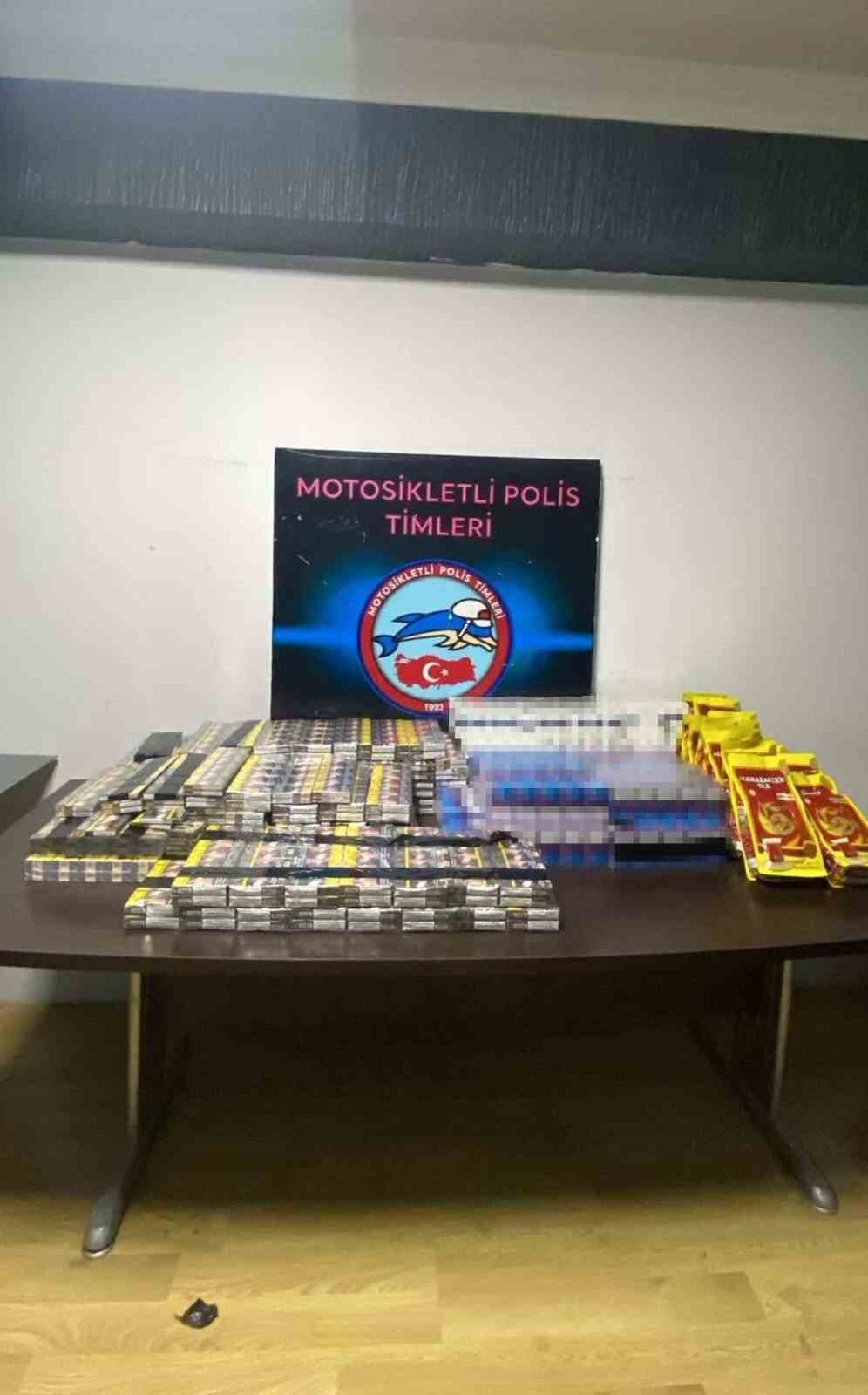 İSKENDERUN’DA KAÇAK SİGARA OPERASYONU