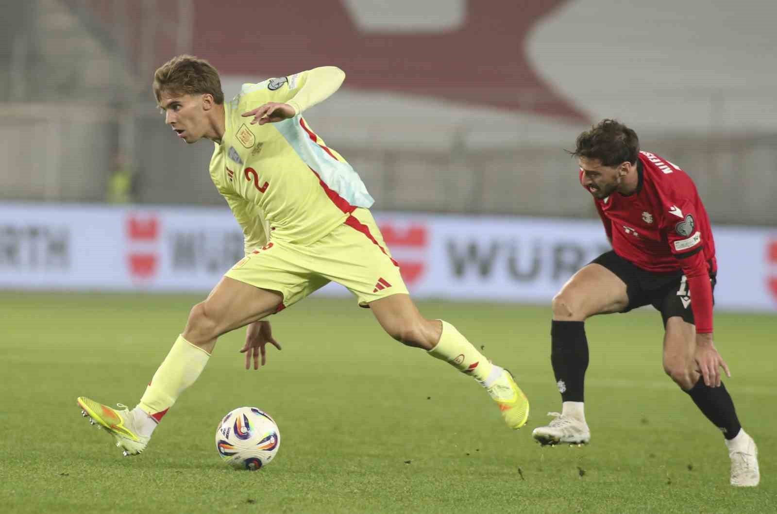 İSPANYA, 2026 DÜNYA KUPASI AVRUPA ELEMELERİ E GRUBU 5. MAÇINDA DEPLASMANDA GÜRCİSTAN'I 4-0 MAĞLUP...