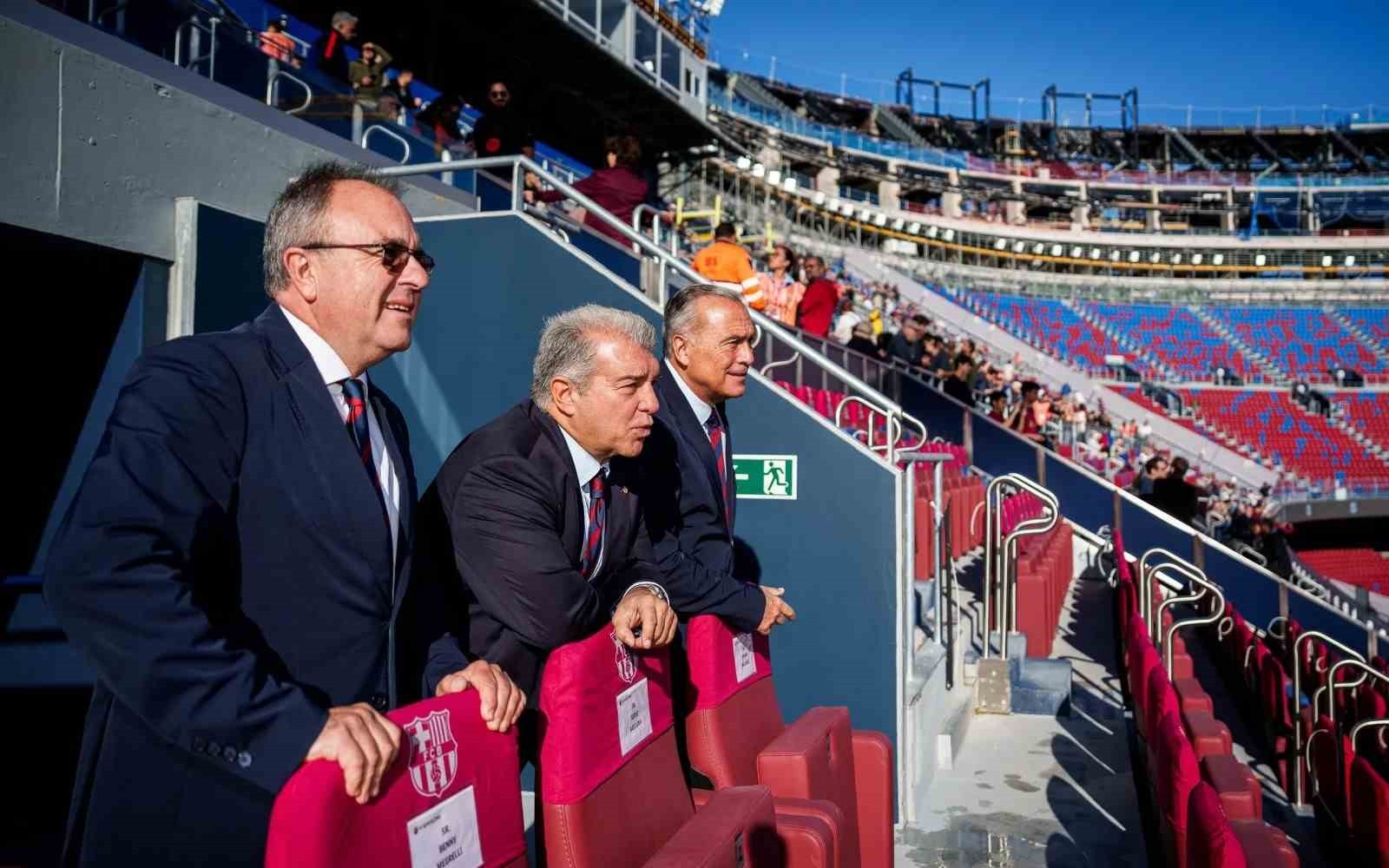 İSPANYOL EKİBİ BARCELONA, LİMAK İNŞAAT TARAFINDAN İKİ YIL SÜREN KAPSAMLI YENİLEME ÇALIŞMASININ...