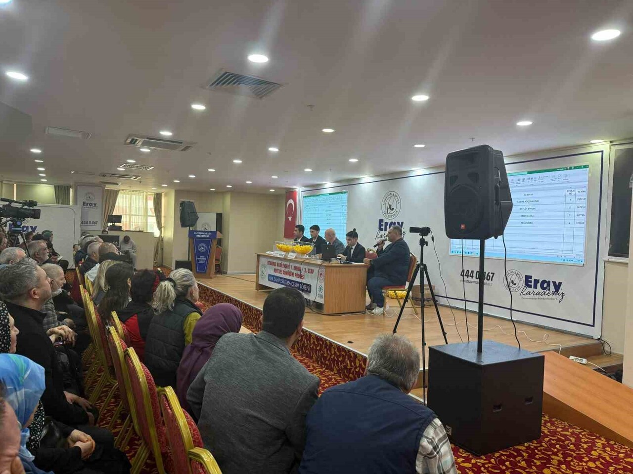 İSTANBUL VADİ EVLERİ 1. KISIM 2. ETAP KENTSEL DÖNÜŞÜM PROJESİ İÇİN KURA ÇEKİM TÖRENİ...