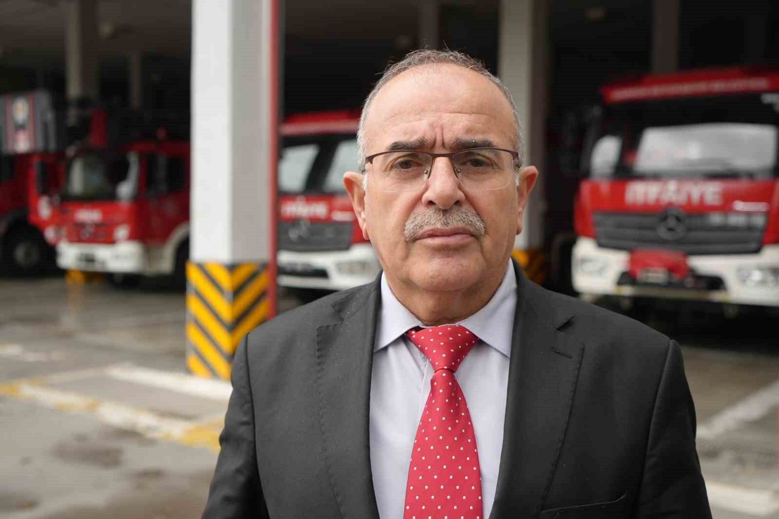 İTFAİYE DAİRE BAŞKANLIĞI ŞUBE MÜDÜRÜ RIZA ZENGİN