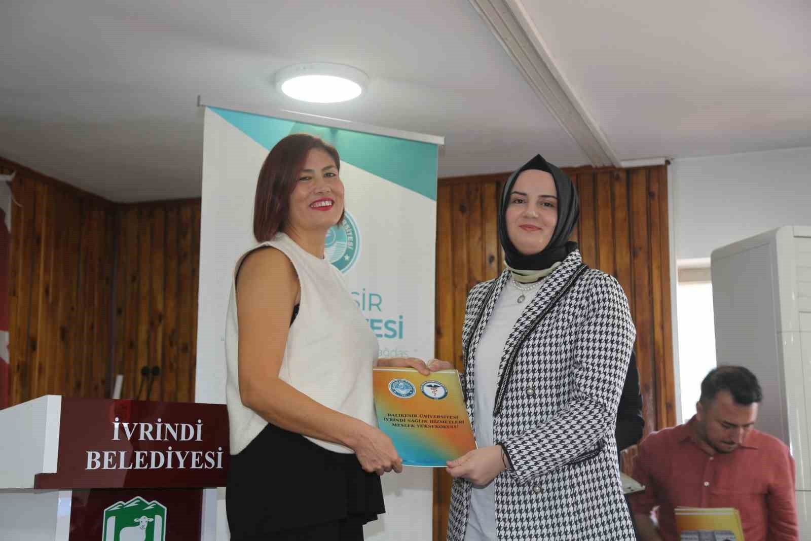 İVRİNDİ SAĞLIK HİZMETLERİ MESLEK YÜKSEKOKULU VE İLÇE SAĞLIK MÜDÜRLÜĞÜ TARAFINDAN, ERKEN TANI VE...