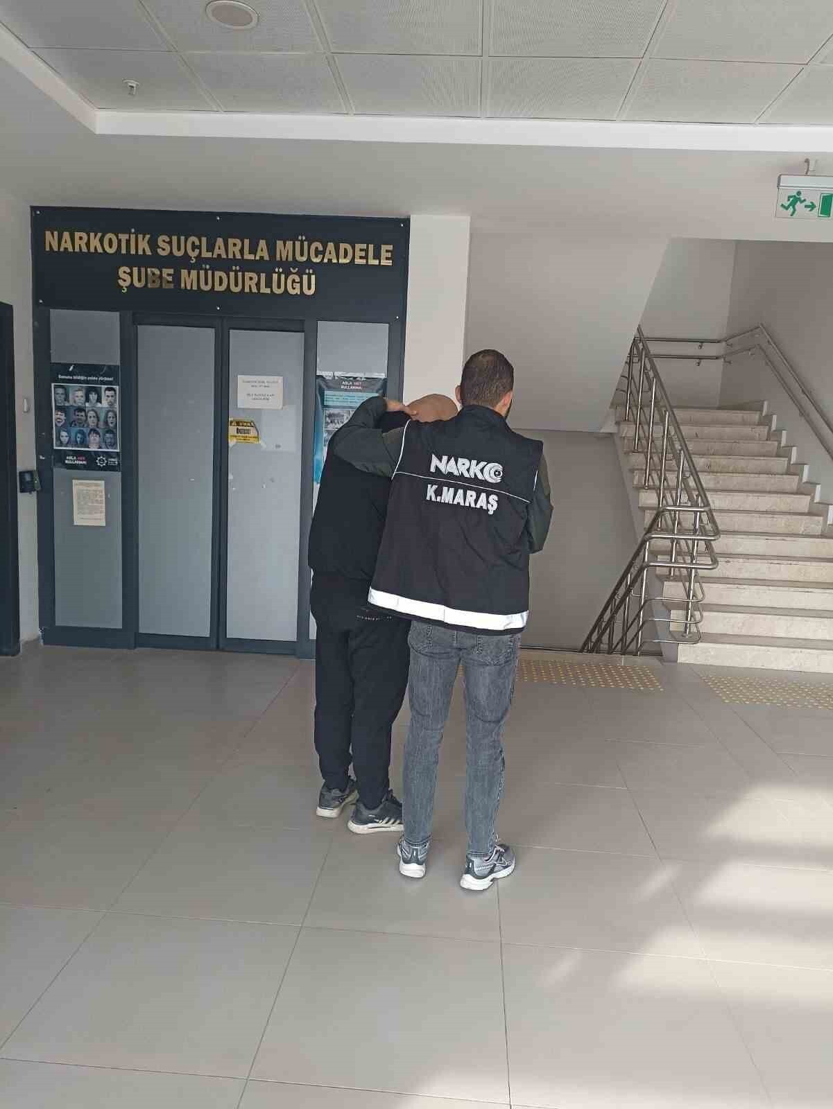 KAHRAMANMARAŞ'TA DÜZENLENEN UYUŞTURUCU OPERASYONUNDA 1 KİŞİ TUTUKLANDI