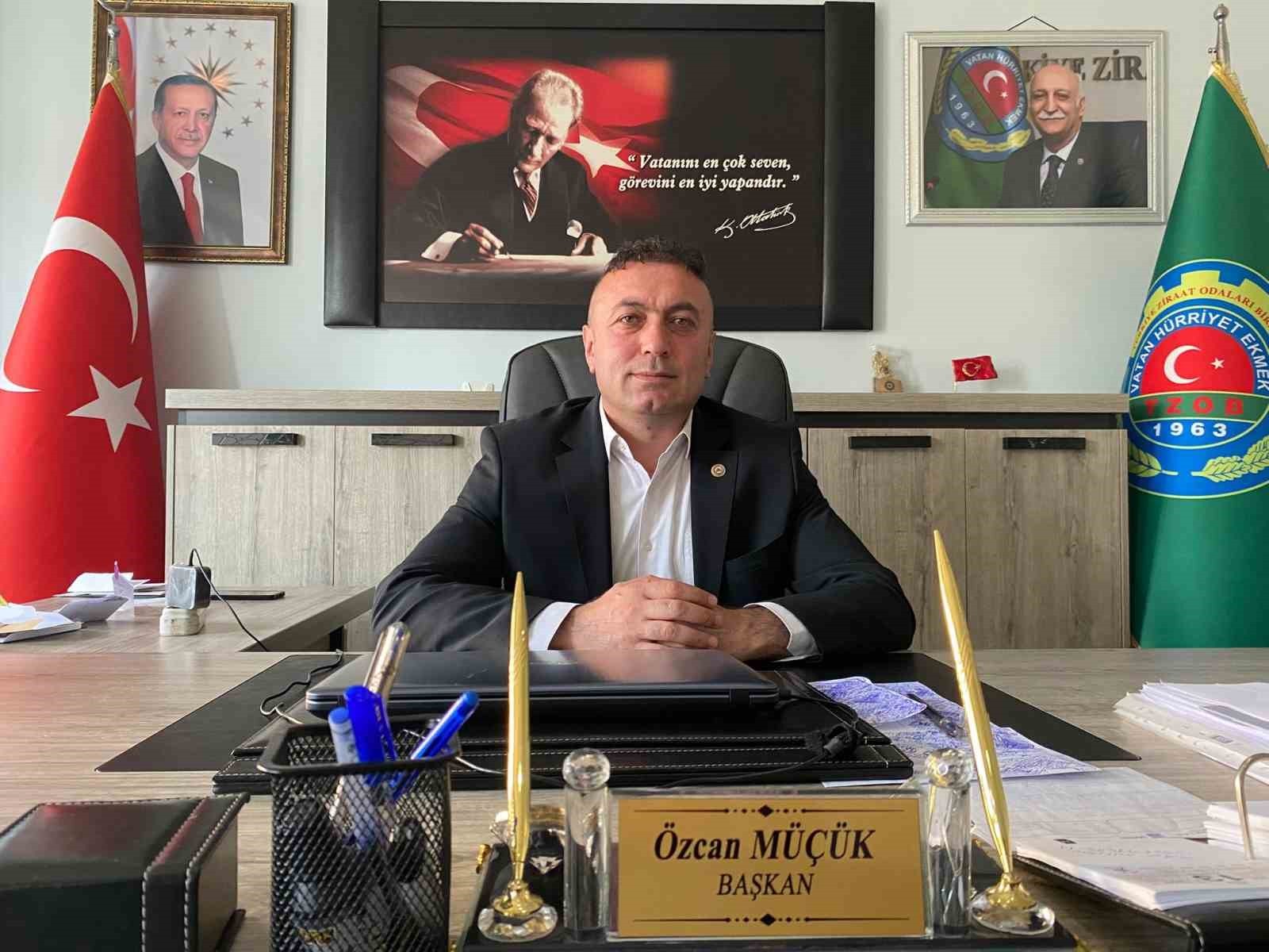 KARS ZİRAAT ODASI BAŞKANI ÖZCAN MÜÇÜK’TEN ÇİFTÇİLERE ÇAĞRI(KARS-İHA)