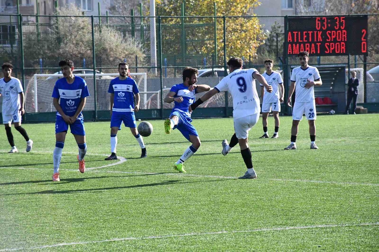 KAYSERİ ŞEKER MUSTAFA KILIÇ SÜPER AMATÖR KÜME EKİPLERİNDEN KAYSERİ ATLETİKSPOR LİGİN 10.HAFTASINDA...