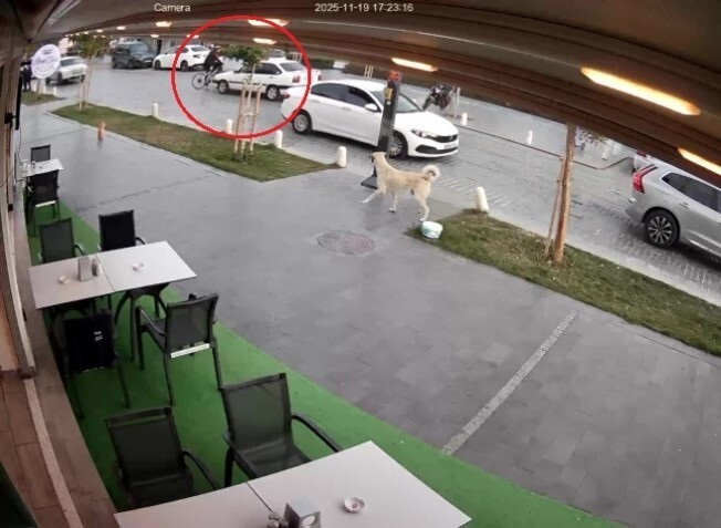 KAZA GÜVENLİK KAMERASINA YANSIDI