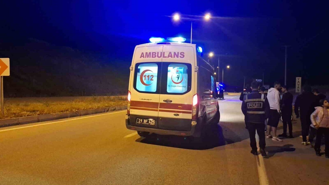 KAZADA YARALILARA YAPILAN MÜDAHALE