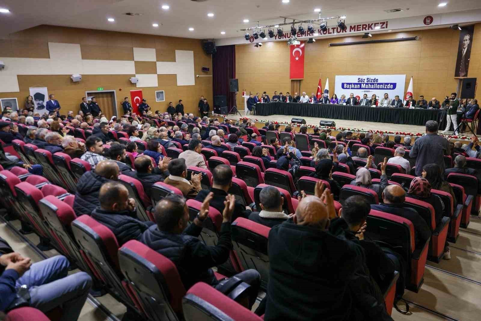 KEÇİÖREN BELEDİYESİ’NİN DÜZENLEDİĞİ ‘SÖZ SİZDE, BAŞKAN MAHALLENİZDE, ÇÖZÜM BİZDE’ HALK BULUŞMASI 3...