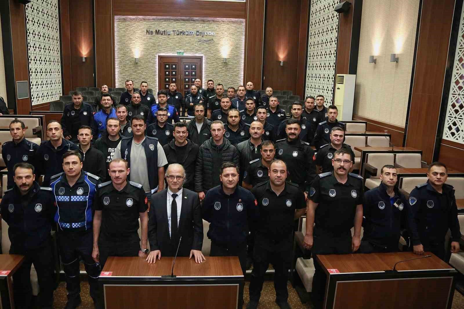 KEÇİÖREN BELEDİYESİ ZABITA MÜDÜRLÜĞÜ PERSONELİNE YÖNELİK HİZMET İÇİ EĞİTİM PROGRAMI...