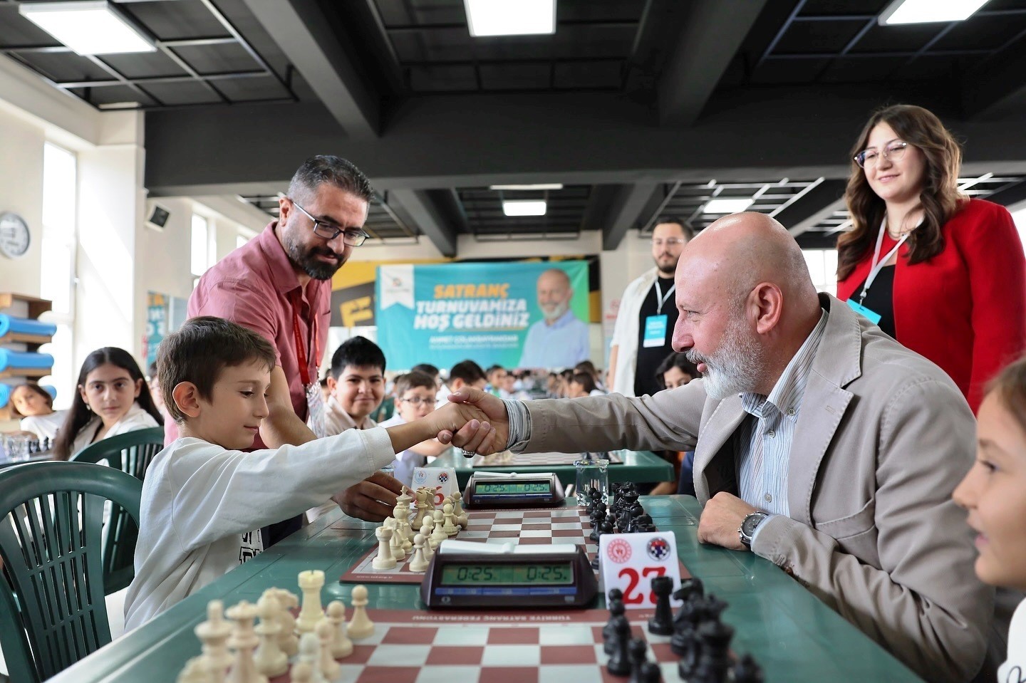 KOCASİNAN BELEDİYESİ EV SAHİPLİĞİNDE, GENÇLİK VE SPOR BAKANLIĞI İLE TÜRKİYE SATRANÇ FEDERASYONU İŞ...