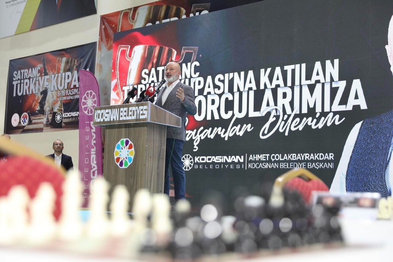 KOCASİNAN BELEDİYESİ’NİN EV SAHİPLİĞİNDE, GENÇLİK VE SPOR BAKANLIĞI İLE TÜRKİYE SATRANÇ...