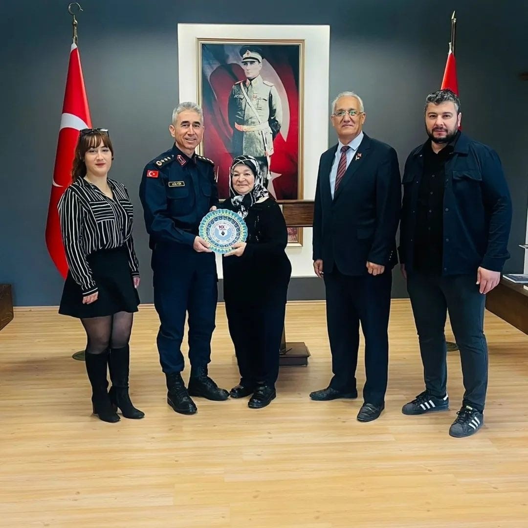 KOMUTAN VEDAT KÜLTÜR İLE YENİ YIL HEDEFLERİNİ GÖRÜŞTÜLER