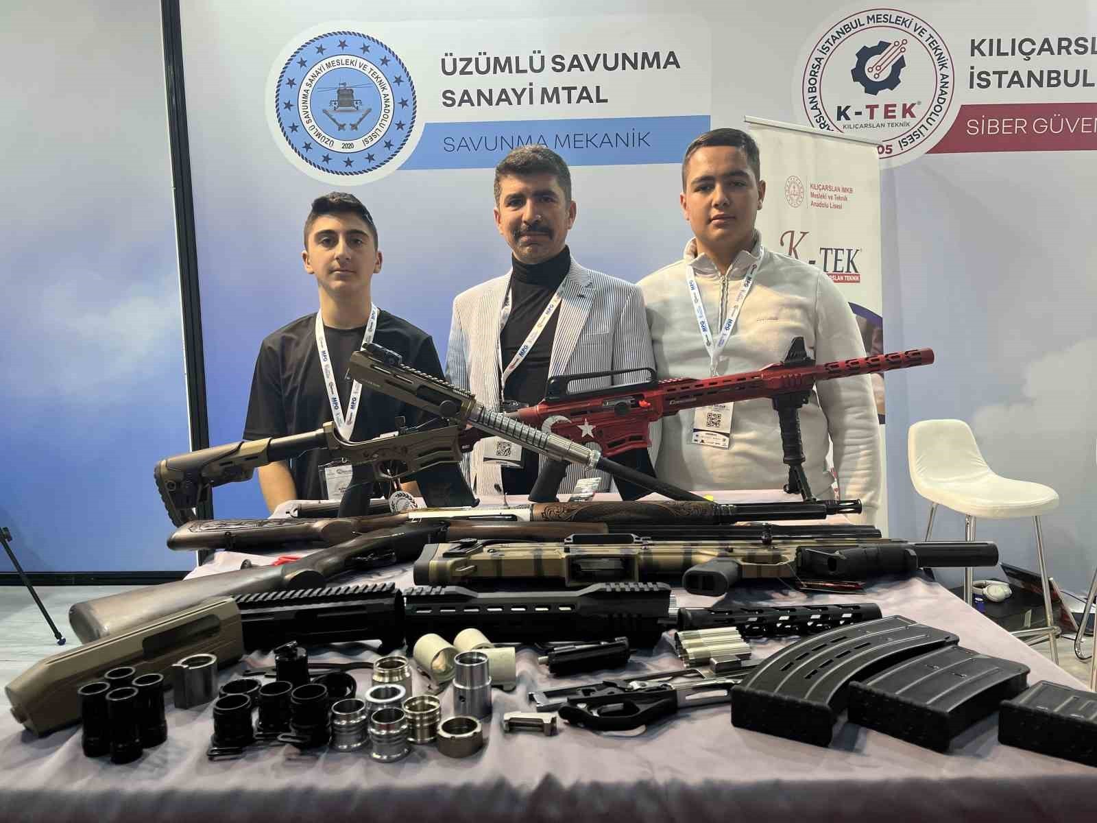 KONYA'DA SAVUNMA SANAYİ ALANINDA ÇALIŞMALAR YAPAN MESLEKİ VE TEKNİK EĞİTİM KURUMLARININ...