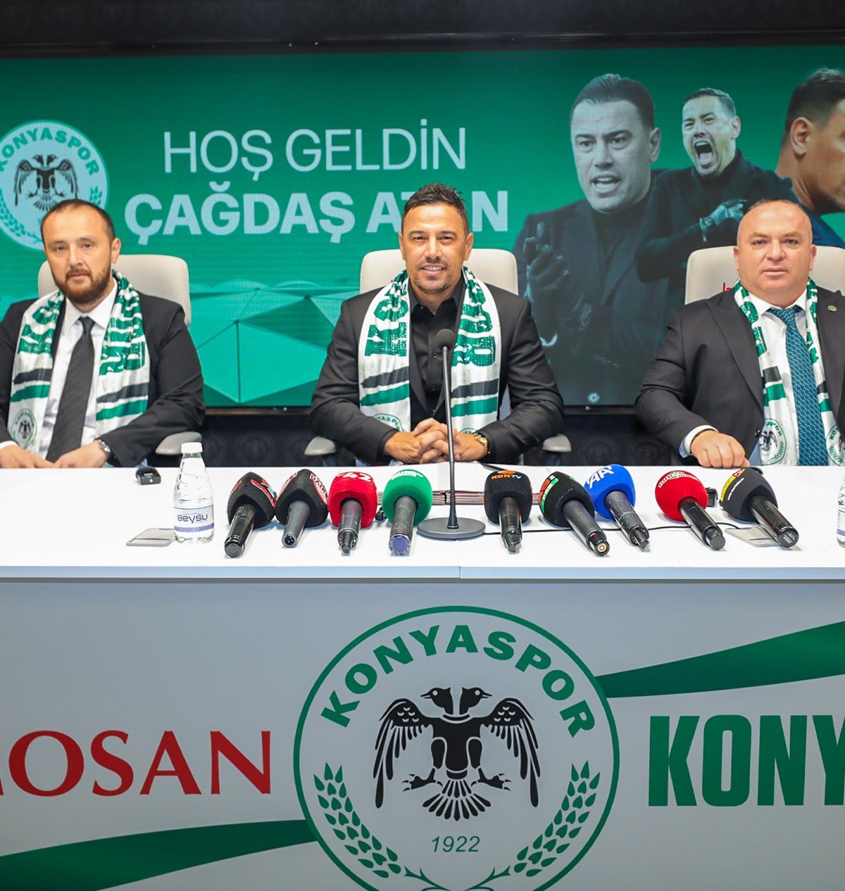 KONYASPOR, TEKNİK DİREKTÖR ÇAĞDAŞ ATAN İLE 2026-2027 SEZONU SONUNA KADAR SÖZLEŞME...