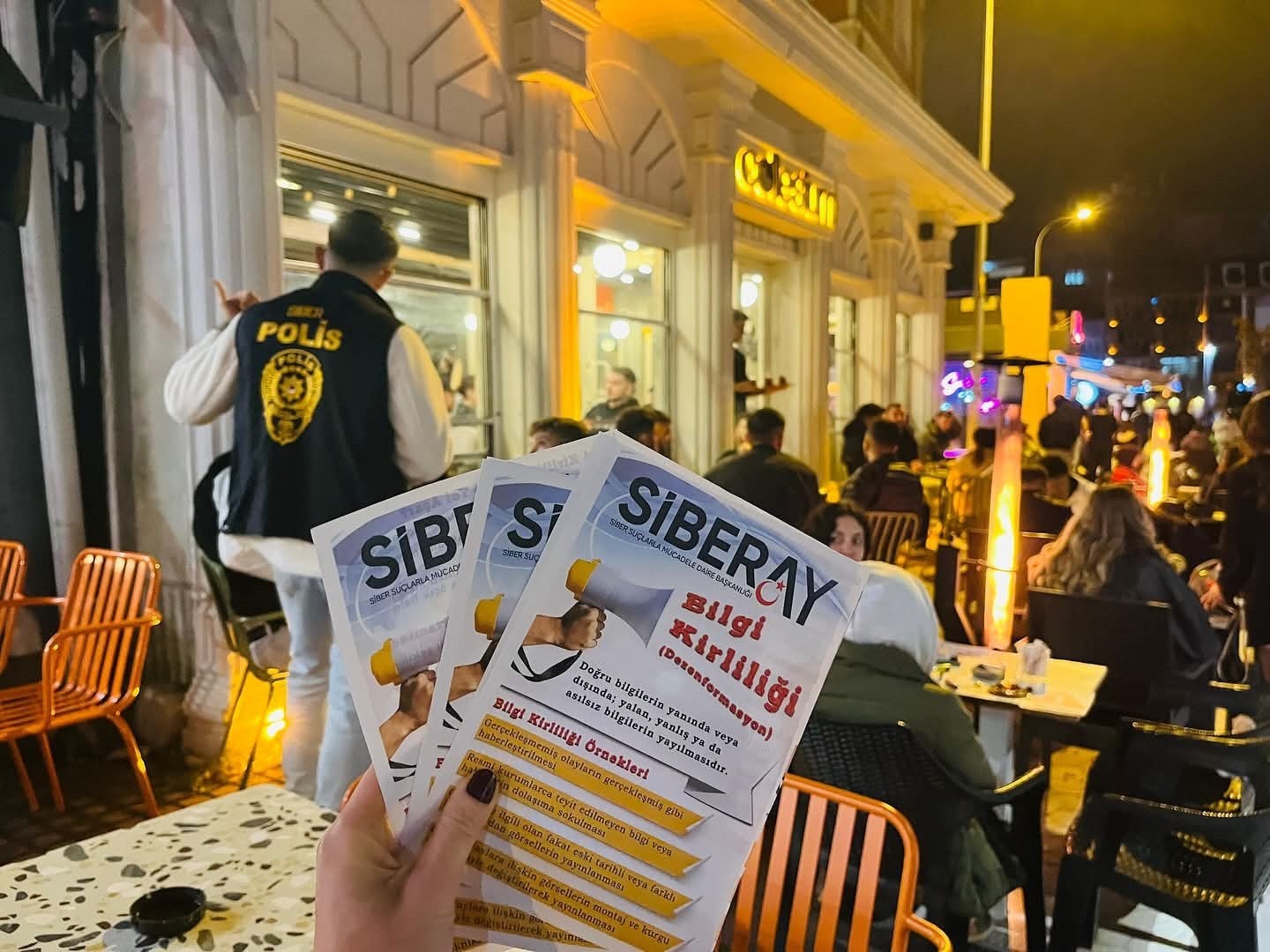 KÜTAHYA'DA SİBER SUÇLARA KARŞI FARKINDALIK ÇALIŞMASI