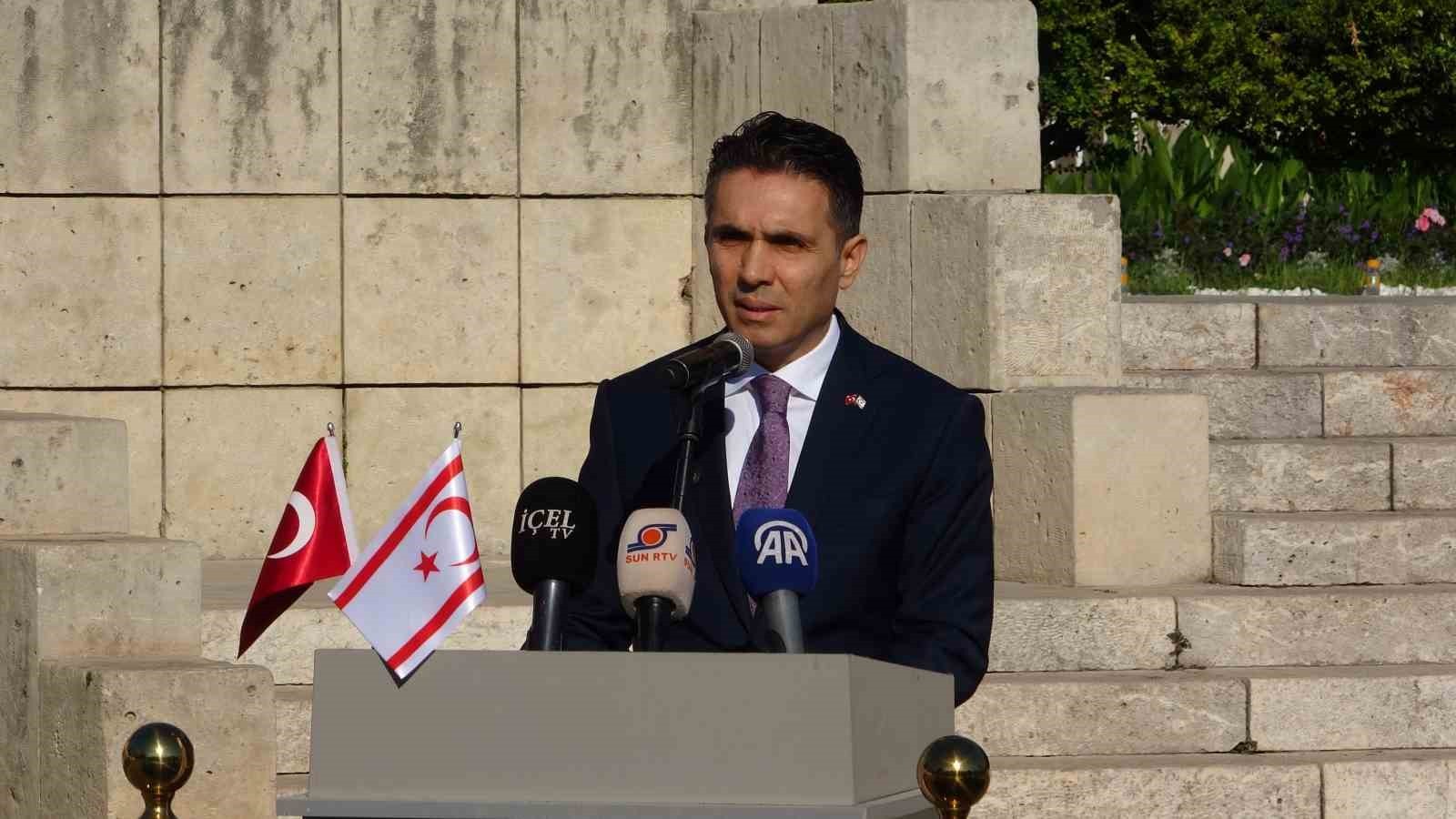 KUZEY KIBRIS TÜRK CUMHURİYETİ MERSİN BAŞKONSOLOSU EREK ÇAĞATAY, "BUGÜNLERE GELMEK HİÇ KOLAY...