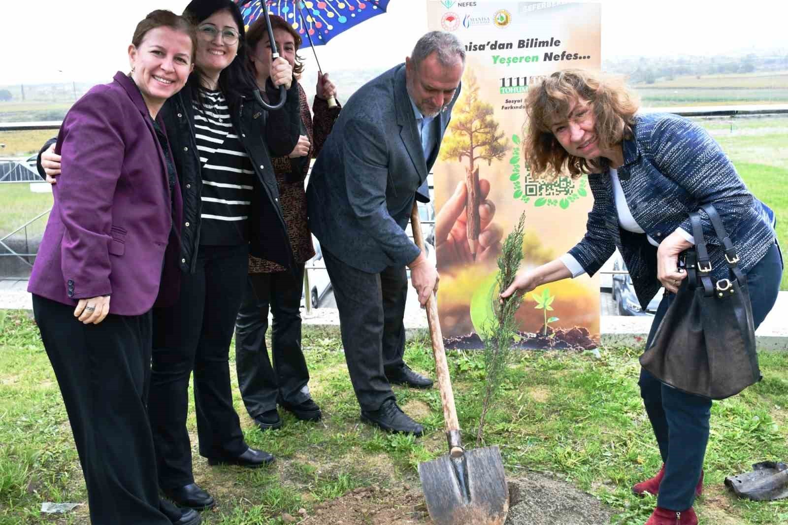 MANİSA CELAL BAYAR ÜNİVERSİTESİ (MCBÜ), 11 KASIM MİLLİ AĞAÇLANDIRMA GÜNÜ KAPSAMINDA BU YILIN ANA...