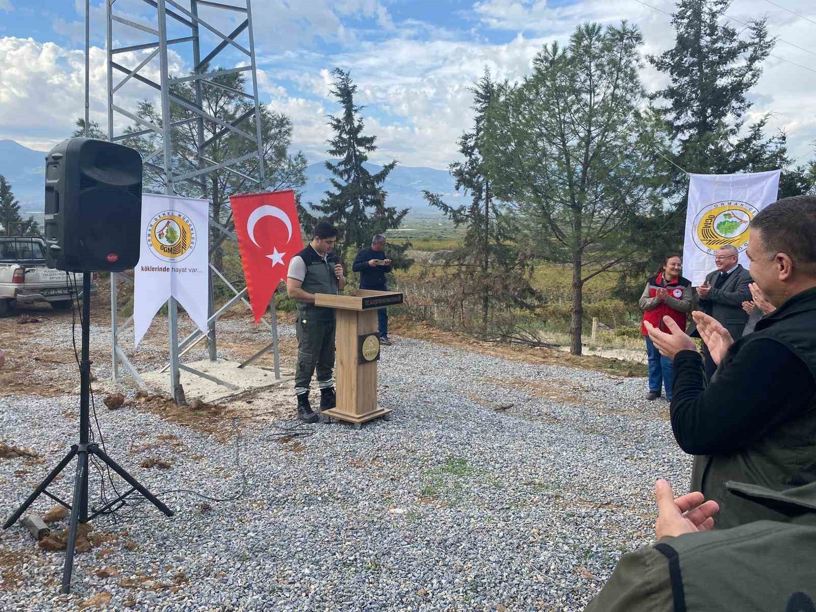 MANİSA’NIN ALAŞEHİR İLÇESİNDE 11 KASIM MİLLİ AĞAÇLANDIRMA GÜNÜ KAPSAMINDA DÜZENLENEN ETKİNLİKTE 3...