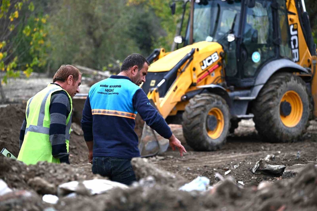 MANİSA SU VE KANALİZASYON İDARESİ (MASKİ), YUNUSEMRE İLÇESİNE BAĞLI GÜRLE MAHALLESİ’NDE UZUN...