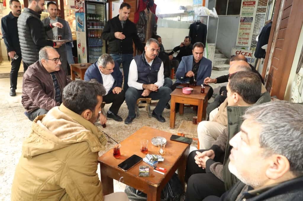 MEHMET KUŞ, ESNAF VE VATANDAŞLA BİR ARAYA GELDİ