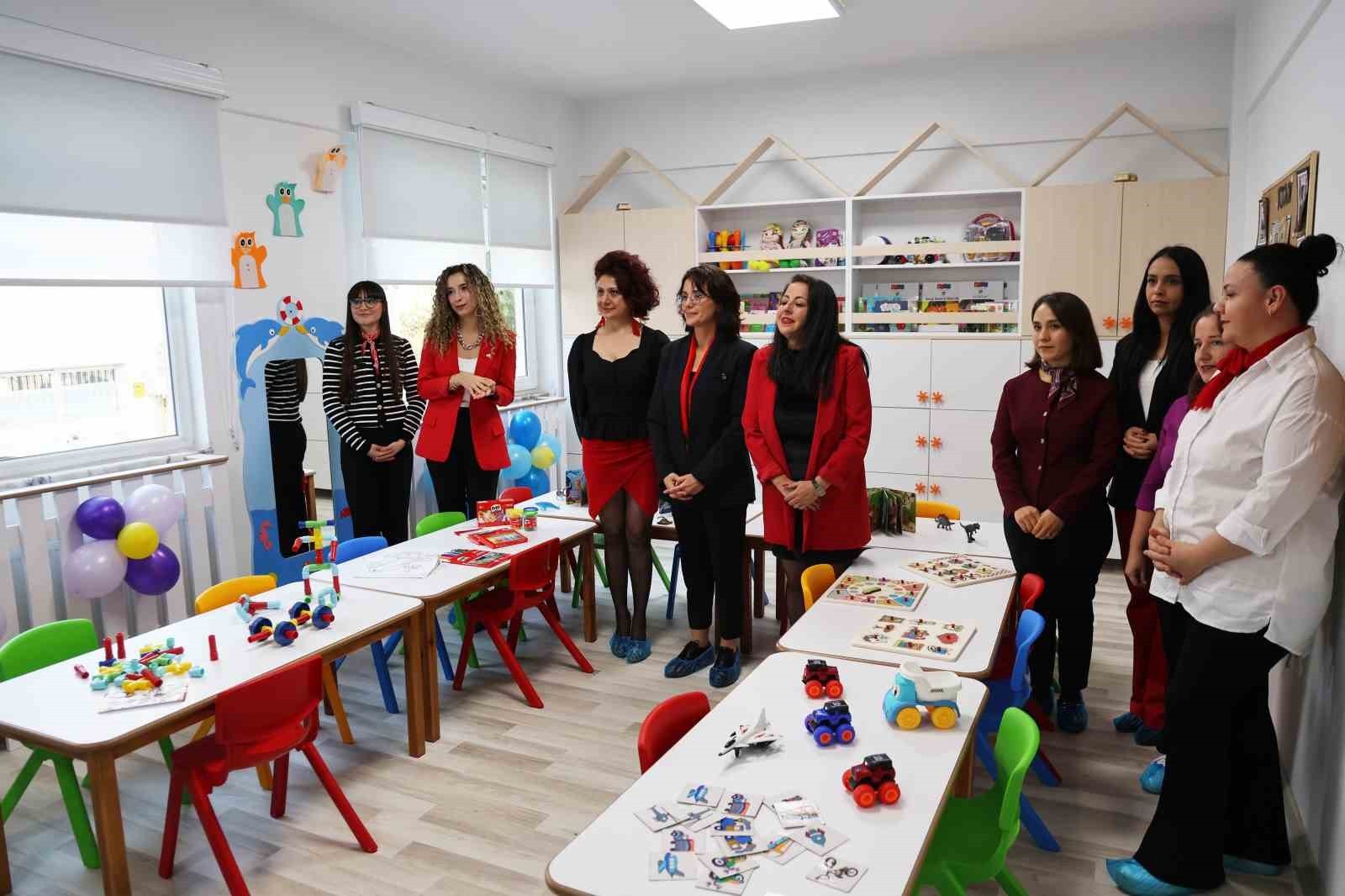 MENTEŞE BELEDİYE BAŞKANI GÖNCA KÖKSAL, SEÇİM DÖNEMİNDE SÖZ VERDİĞİ ÇOCUK KREŞİNİN İLKİNİ BAYIR...