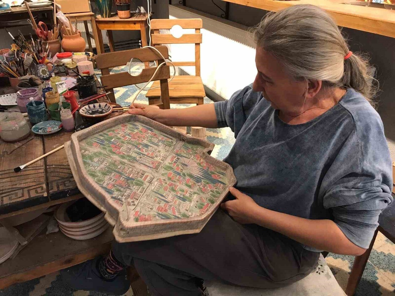 MESUDE KÜNEN ESERİ 1.5 AYDA TAMAMLADI