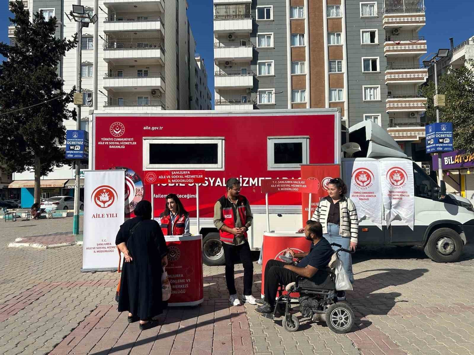 MOBİL SOSYAL HİZMET MERKEZİ ARAÇLARI ÜLKE GENELİNDE HİZMET VERİYOR