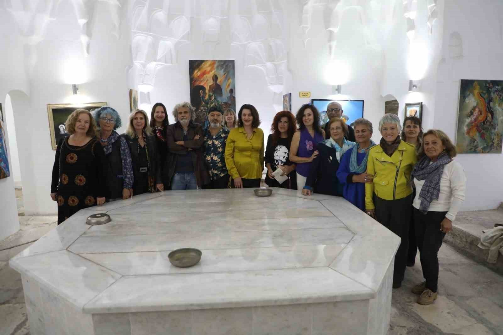 MUĞLA BÜYÜKŞEHİR BELEDİYESİ’NİN DESTEKLERİYLE DÜZENLENEN ÇAĞDAŞ SANATIN ÖNCÜ İSİMLERİNDEN RESSAM...