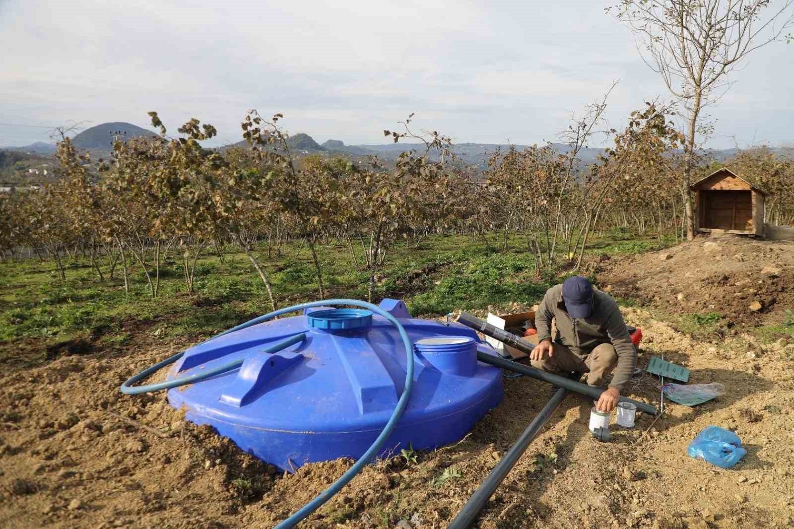 ORDU BÜYÜKŞEHİR BELEDİYESİ, FINDIKTA VERİMLİLİĞİ ARTIRMAK VE KURAKLIK TEHDİDİNE KARŞI ÖNLEM ALMAK...