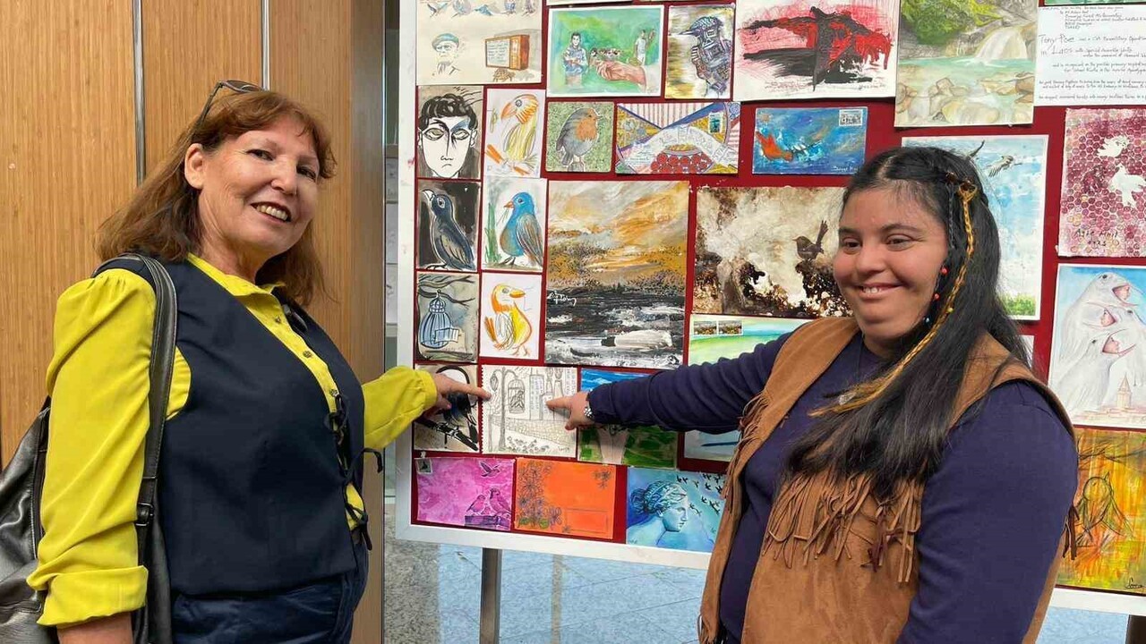 OSMANİYE’DE ULUSLARARASI POSTA SANATI SERGİSİ’ BÜYÜK İLGİ GÖRDÜ