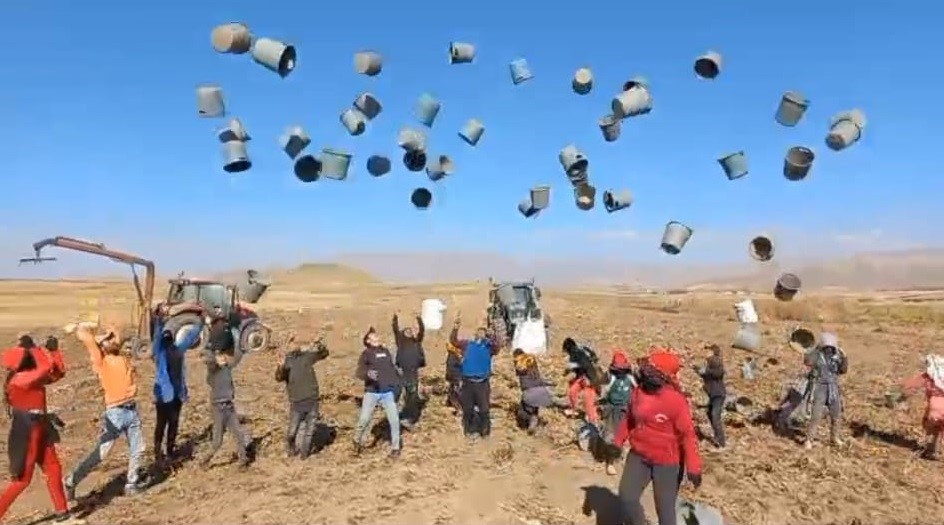 PATNOS İLÇESİNDE PATATES HASADI SONA ERDİ.