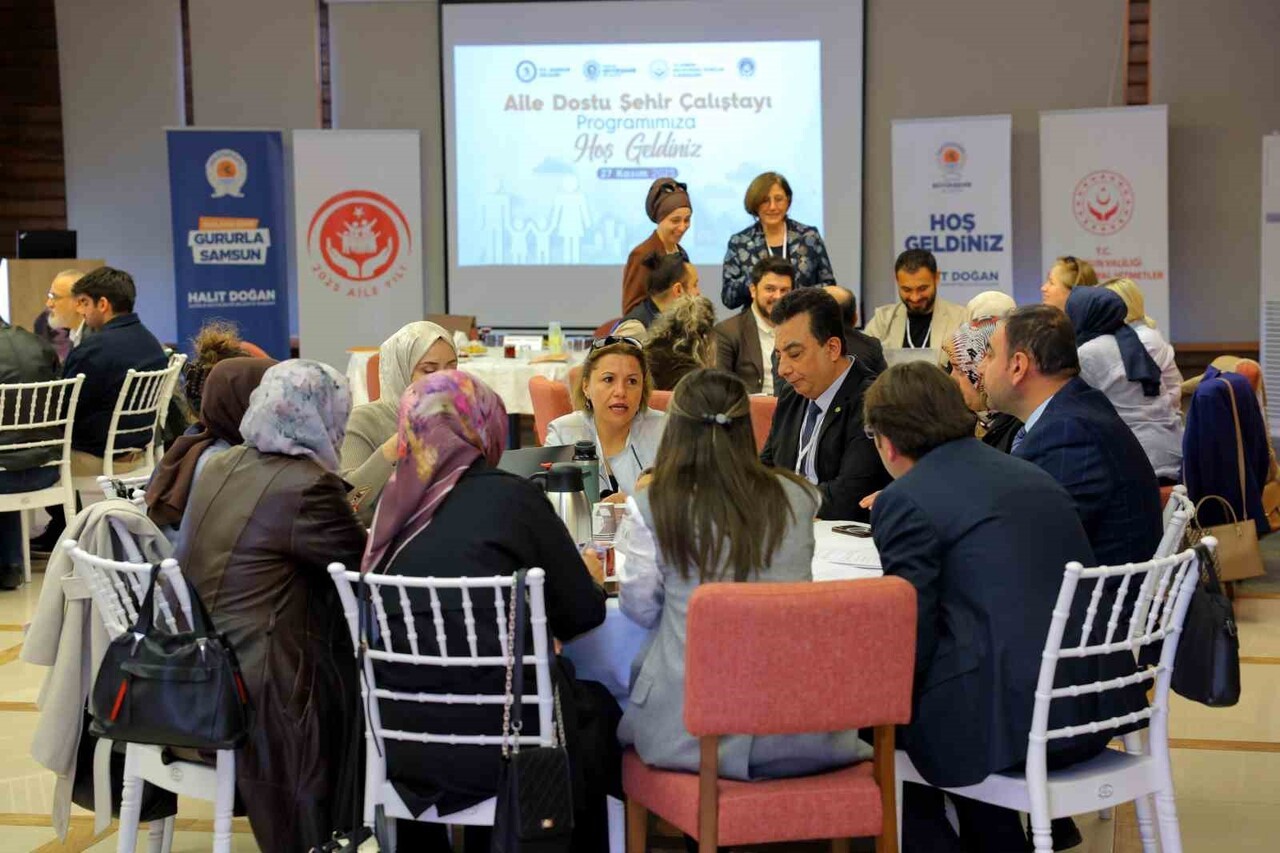 "AİLE YILI" KAPSAMINDA ÇALIŞMALARINI SÜRDÜREN SAMSUN BÜYÜKŞEHİR BELEDİYESİ EV SAHİPLİĞİNDE İKİ...